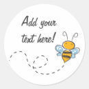 Buscar abeja sonriente pegatinas Adorable