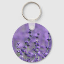 Buscar flores de la lavanda llaveros Floral