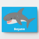 Buscar tiburón placas fotograbadas Océano