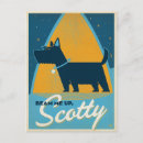 Buscar perro scotty postales Vintage