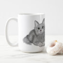 Buscar gatos grises tazas Para ella