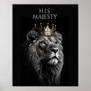 Buscar león masculino posters Rey de la selva