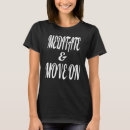 Buscar paz interna camisetas Meditación