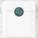 Buscar entrelazados pegatinas Minimalista