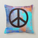 Buscar símbolo de paz cojines Colores
