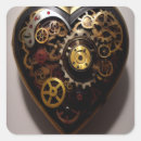 Buscar steampunk pegatinas Corazón