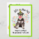 Buscar schnauzer invitaciones Cachorro