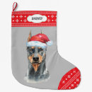 Buscar doberman calcetines navideños Vacaciones