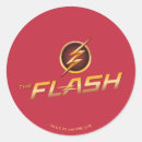 Buscar flash pegatinas El logotipo del flash