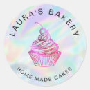 Buscar holograma pegatinas Pastelería