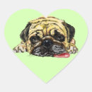 Buscar pug dog pegatinas Divertido