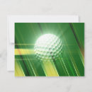 Buscar golf 11x14 invitaciones Verde
