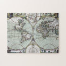 Buscar mapa del mundo vintage puzzles Retro
