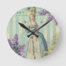 Buscar lilas relojes de pared Rosa
