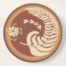 Buscar latón posavasos Marrón