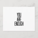 Buscar palabras positivas postales Eres suficiente