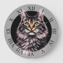 Buscar ojos verdes relojes de pared Gatito