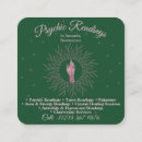 Buscar clarividente tarjetas de visita Medio