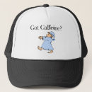 Buscar cafeína gorras Divertido