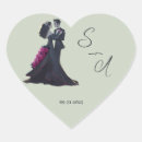 Buscar goticos corazon pegatinas Negro