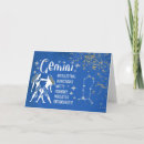 Buscar géminis tarjetas Zodíaco