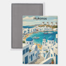 Buscar mykonos imanes Isla griega