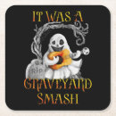 Buscar fantasmas posavasos Halloween divertido