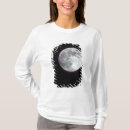 Buscar luna llena camisetas Noche