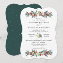 Buscar bayas rojas invitaciones Rústico