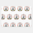 Buscar torre eiffel papel de regalo Camisa de parís