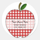 Buscar manzana roja pegatinas Profesores