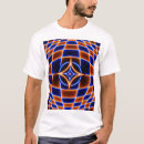 Buscar ilusiones ópticas camisetas Diseño geométrico
