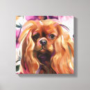 Buscar pintura del perro lienzos Vintage