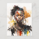 Buscar mujeres hermosas postales Mujer negra