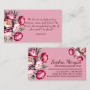 Buscar versos tarjetas de visita Para ella