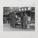 Buscar periódico del vintage postales Blanco y negro