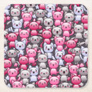 Buscar gatos lindos posavasos Dibujo animado