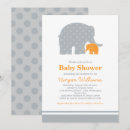 Buscar gris y naranja invitaciones Para ella