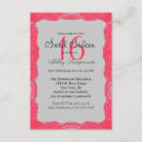 Buscar coral y gris invitaciones Simple