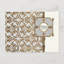 Buscar filigree invitaciones Dorado