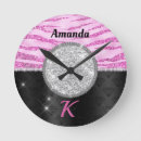 Buscar gold sparkle relojes de pared Para ella