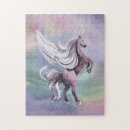 Buscar unicornio con alas puzzles Mágico