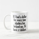 Buscar profesor de matemáticas tazas De nuevo a escuela