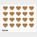 Buscar corazón a cuadros pegatinas General y unisex