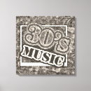 Buscar música de jazz lienzos Vintage