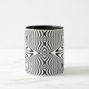 Buscar ilusión óptica tazas Blanco