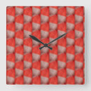 Buscar arte óptico relojes de pared Cuadrado