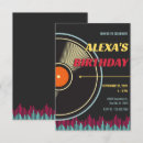 Buscar disco de vinilo retro invitaciones Vintage