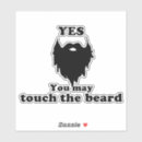 Buscar de la barba pegatinas Para él