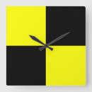 Buscar cajas relojes de pared Negro